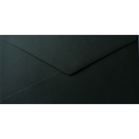 Koperta Matowa DL Czarna 115g, 1szt